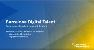 Esdeveniment en col·laboració amb People Xperience HUB | Grup CaixaBank, Barcelona Digital Talent i Universitat de Barcelona