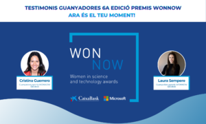 Trenca barreres en STEM: Premis WONNOW 💪🏆